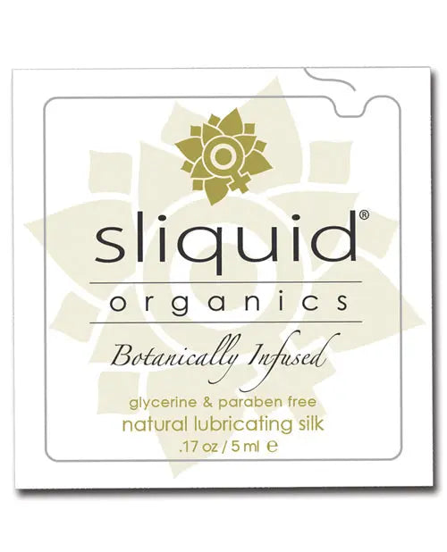 Sliquid Organics Silk Lubricant - .17 oz Pillow Sliquid LLC