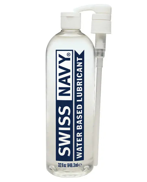 Swiss Navy Water Based Lube - 32 oz M.D. Science Lab