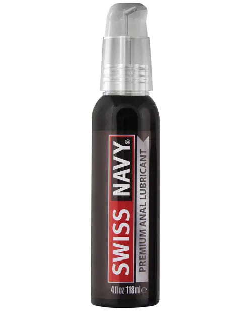 Swiss Navy Silicone Based Anal Lubricant - 4 oz M.D. Science Lab