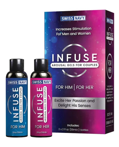 Swiss Navy Infuse Arousal Gels for Couples M.D. Science Lab