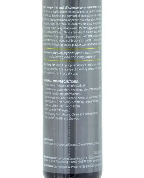 Pjur Analyse Me Silicone Personal Lubricant - 100 ml Bottle Pjur Group U.S.A.