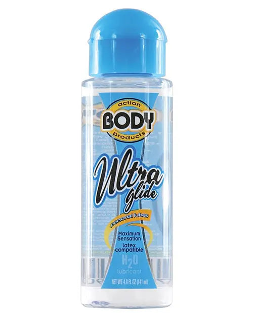 Body Action Ultra Glide Water Based - 4.4 oz Bottle Body Action Products