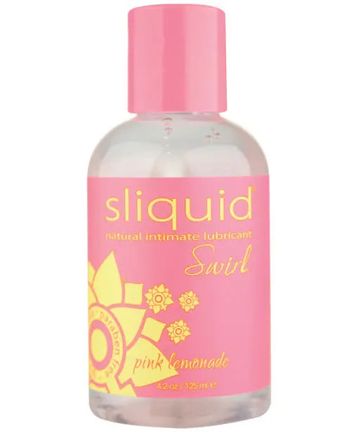 Sliquid Naturals Swirl Lubricant - 4.2 oz  Pink Lemonade Sliquid LLC