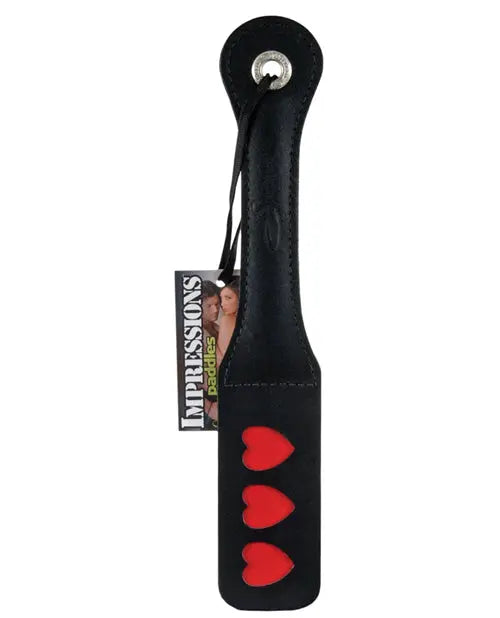 Sportsheets 12" Leather Heart Impression Paddle Sportsheets International