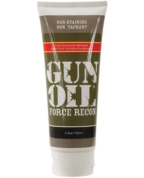 Gun Oil Force Recon Hybrid Silicone Based Lube - 3.3 oz Tube Empowered Products