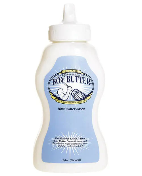 Boy Butter H2O Squeeze - 9 oz Boy Butter Lubes LLC