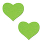 Pastease Premium Heart - Glow in the Dark Green O/S