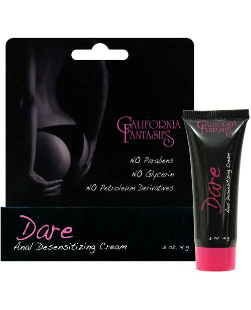 Dare Anal Desensitizing Cream - .5 oz Tube Boxed California Fantasies