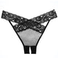 Adore Sheer & Lace Desire Panty Black O/S