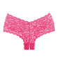Adore Candy Apple Panty Hot Pink O/S