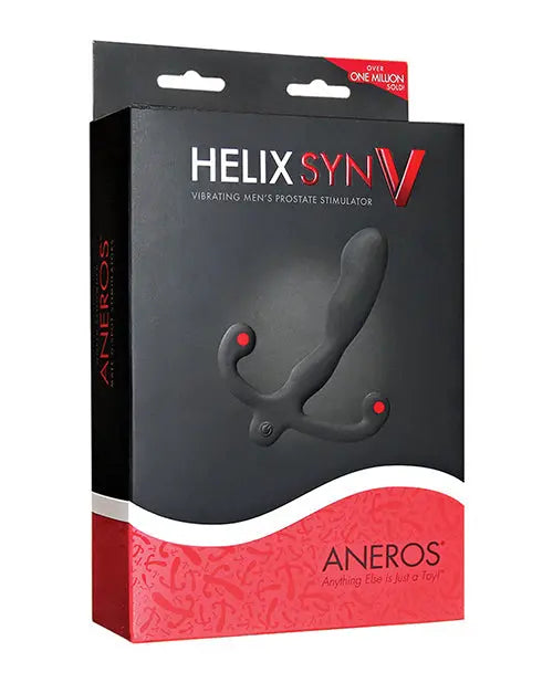 Aneros Vibrating Helix Syn V Prostate Massager- Black High Island Health-aneros