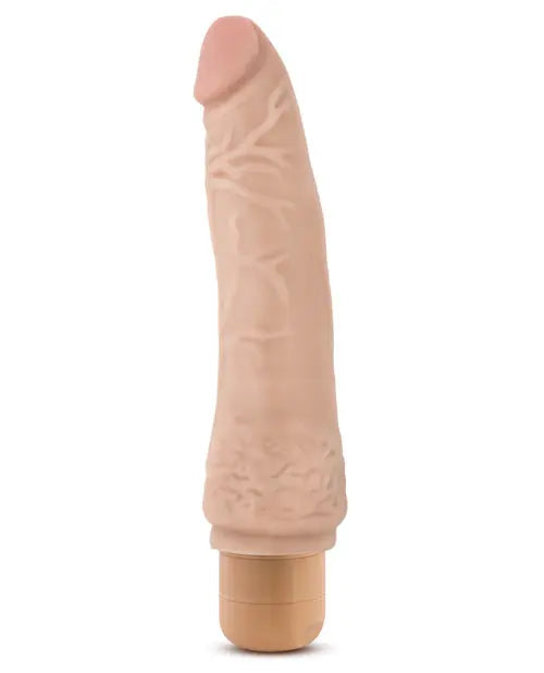 Blush Dr Skin Vibrating Dildo | 8.5" Big Dildo #7 | Beige Realistic Dildo | Best Vibrator for Women Blush Novelties