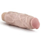 Blush Dr Skin Vibrating Dildo | 7" Big Dildo #9 | Throbbing Beige Realistic Dildo | Best Vibrator for Women Blush Novelties