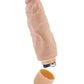 Blush Dr Skin Vibrating Dildo | 7" Big Dildo #9 | Throbbing Beige Realistic Dildo | Best Vibrator for Women Blush Novelties
