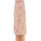 Blush Dr Skin Vibrating Dildo | 7" Big Dildo #9 | Throbbing Beige Realistic Dildo | Best Vibrator for Women Blush Novelties
