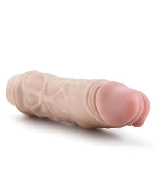 Blush Dr Skin Vibrating Dildo #10 | Beige Realistic Dildo | Waterproof 8.5" Big Dildo | Best Vibrator for Women Blush Novelties
