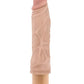 Blush Dr Skin Vibrating Dildo #10 | Beige Realistic Dildo | Waterproof 8.5" Big Dildo | Best Vibrator for Women Blush Novelties
