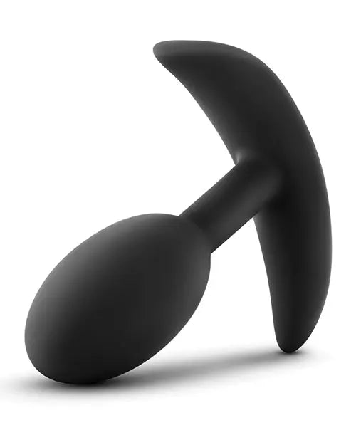 Blush Luxe Wearable Vibra Slim Plug Small - Black Blush Novelties