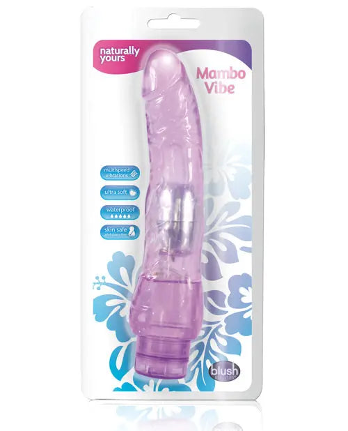 Blush Naturally Yours Mambo Vibe - Purple Blush Novelties