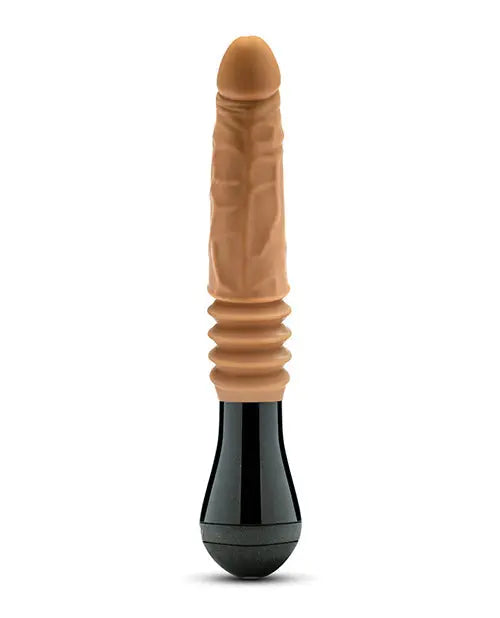 Blush Dr. Skin Silicone Dr. Arthur Thrusting Gyrating Vibrating Dildo - Tan Blush Novelties