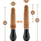 Blush Dr. Skin Silicone Dr. Arthur Thrusting Gyrating Vibrating Dildo - Tan Blush Novelties