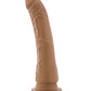 Blush Realistic Dildo | 8.5" Big Dildo | Mocha Suction Cup Dildo Blush Novelties