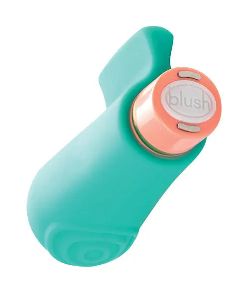 Blush Aria Finger Vibrator | Sensual AF Best Vibrator for Women | 10-Speed Teal Small Vibrator Blush Novelties
