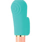 Blush Aria Finger Vibrator | Sensual AF Best Vibrator for Women | 10-Speed Teal Small Vibrator Blush Novelties