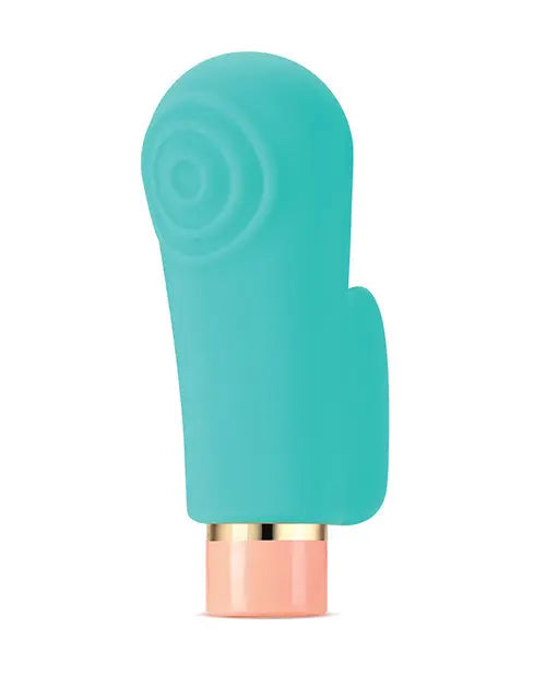 Blush Aria Finger Vibrator | Sensual AF Best Vibrator for Women | 10-Speed Teal Small Vibrator Blush Novelties