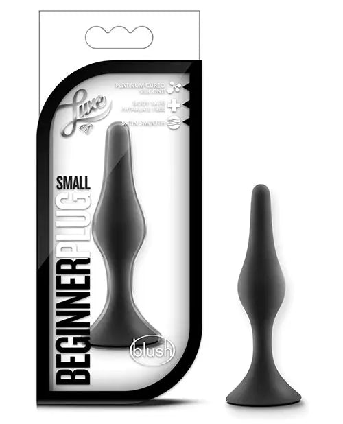 Blush Luxe Beginner Plug Small - Black Blush Novelties