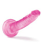 Blush B Yours Plus Realistic Dildo | 7" Big Dildo | Pink Suction Cup Dildo Blush Novelties