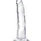Blush B Yours Plus Large Dildo | 7" Big Dildo | Clear Suction Cup Dildo | Best Dildo Blush Novelties