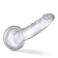Blush B Yours Plus Large Dildo | 7" Big Dildo | Clear Suction Cup Dildo | Best Dildo Blush Novelties