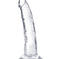 Blush B Yours Plus Large Dildo | 7" Big Dildo | Clear Suction Cup Dildo | Best Dildo Blush Novelties