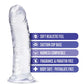 Blush B Yours Plus Realistic Dildo | 8" Big Dildo | Clear Suction Cup Dildo Blush Novelties