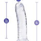 Blush B Yours Plus Realistic Dildo | 8" Big Dildo | Clear Suction Cup Dildo Blush Novelties