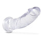 Blush B Yours Plus Realistic Dildo | 8" Big Dildo | Clear Suction Cup Dildo Blush Novelties
