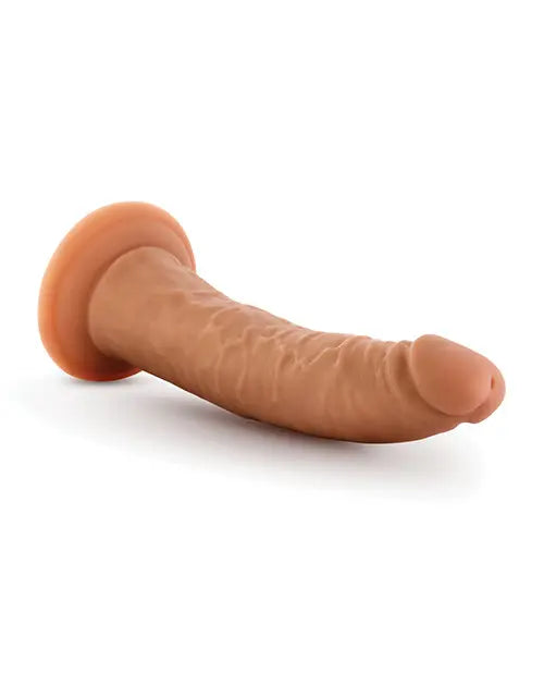 Blush Large Dildo | Mocha 7.5" Big Dildo | Self Lubricating Suction Cup Dildo | Best Dildo Blush Novelties
