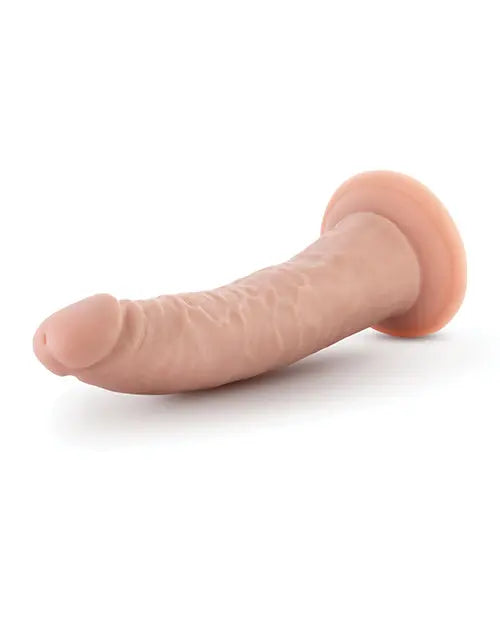 Blush Plus Large Dildo | Vanilla 7" Big Dildo | Posable Suction Cup Dildo | Best Dildo Blush Novelties
