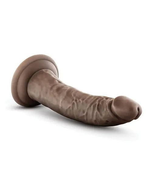 Blush Large Dildo | 7" Big Black Dildo | Posable Chocolate Suction Cup Dildo | Best Dildo Blush Novelties