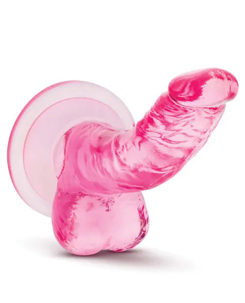 Blush Naturally Large Dildo | 4" Big Dildo | Mini Pink Suction Cup Dildo | Best Dildo Blush Novelties