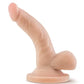 Blush Dr. Skin Large Dildo | 4" Realistic Dildo | Beige Suction Cup Dildo | Best Dildo Blush Novelties