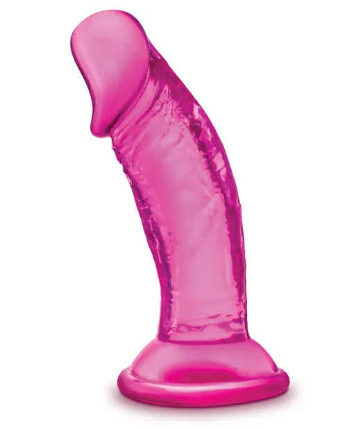 Blush Large Dildo | Sweet n Small 4" Big Dildo Pink | Suction Cup Dildo | Best Dildo Blush Novelties