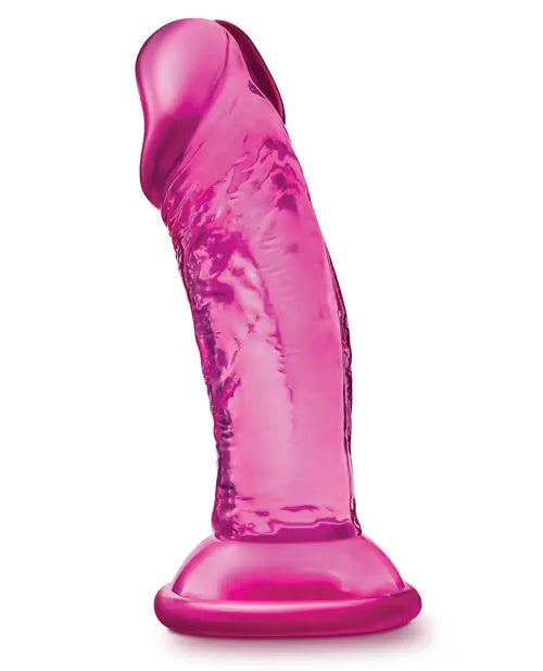 Blush Large Dildo | Sweet n Small 4" Big Dildo Pink | Suction Cup Dildo | Best Dildo Blush Novelties