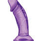 Blush Large Dildo | Sweet n Small 4" Big Dildo | Purple Suction Cup Dildo | Best Dildo Blush Novelties