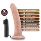 Blush Dr Skin Vibrating Dildo | 7" Big Dildo | Vanilla Suction Cup Dildo Blush Novelties