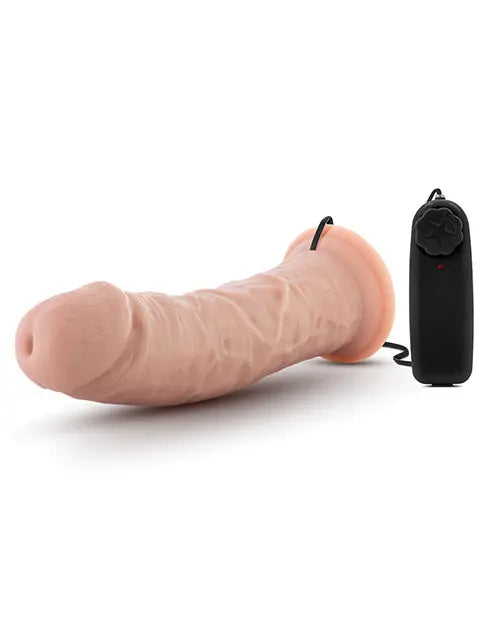 Blush Dr Joe Vibrating Dildo | 8" Big Dildo |  Vanilla Suction Cup Dildo Blush Novelties