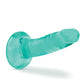 Blush B Yours Plus Large Dildo | 5" Big Dildo | Teal Suction Cup Dildo | Best Dildo Blush Novelties