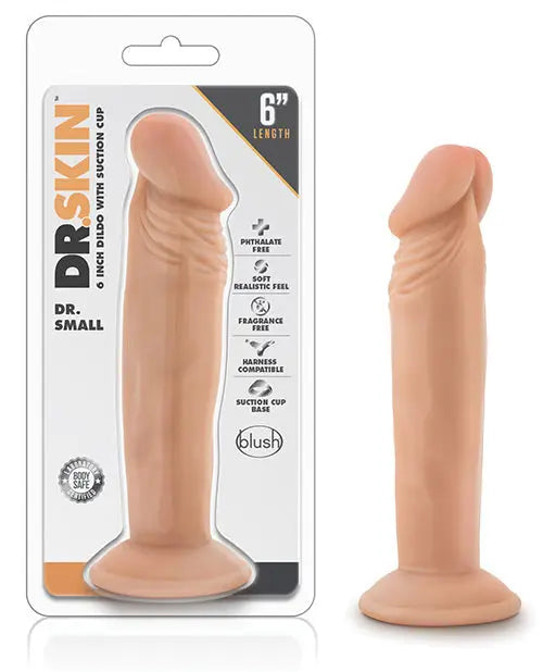 Blush 6" Big Dildo | Vanilla Large Dildo | Flesh Suction Cup Dildo | Best Dildo Blush Novelties