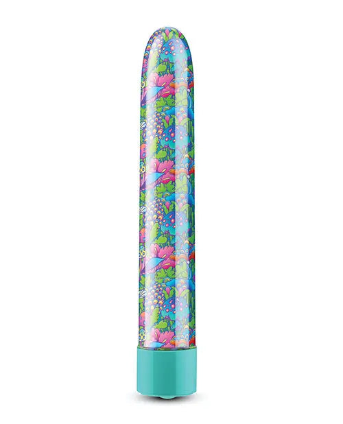 Blush Limited Addiction Utopia 7" Rechargeable Vibe - Aqua Blush Novelties